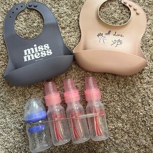 Bib and bottle kit